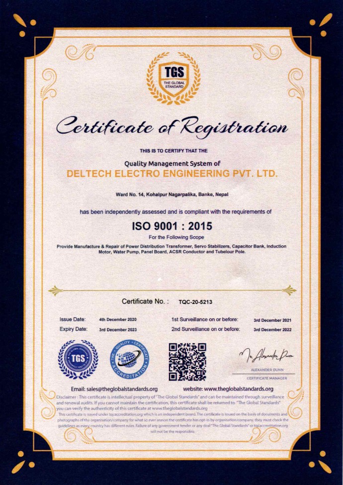 ISO 9001 : 2015